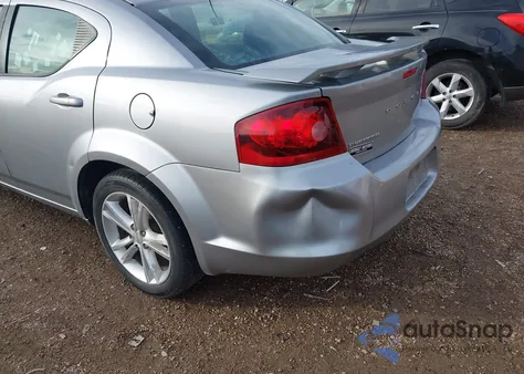 2013 Dodge Avenger Se V6 из США, поврежденный, VIN 1C3CDZAG9DN532586